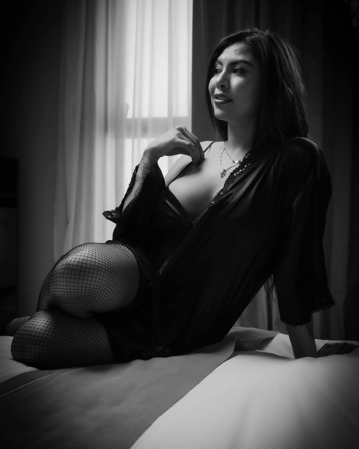 Boudoir in black