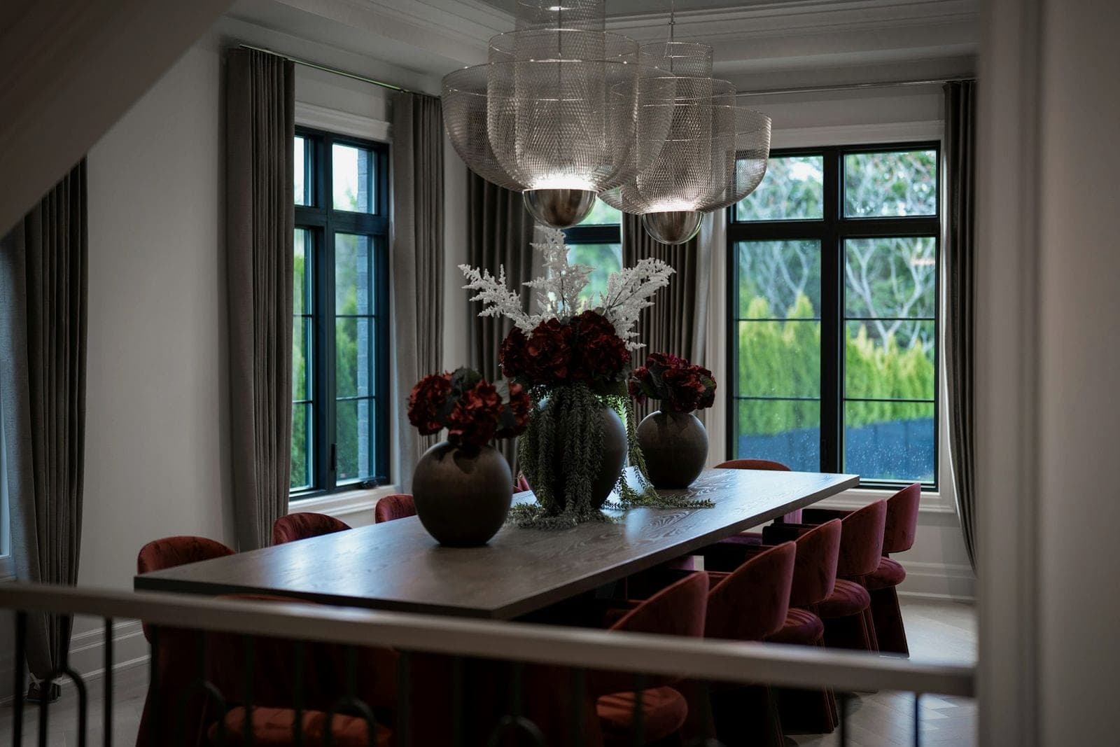 The penthouse dining lounge