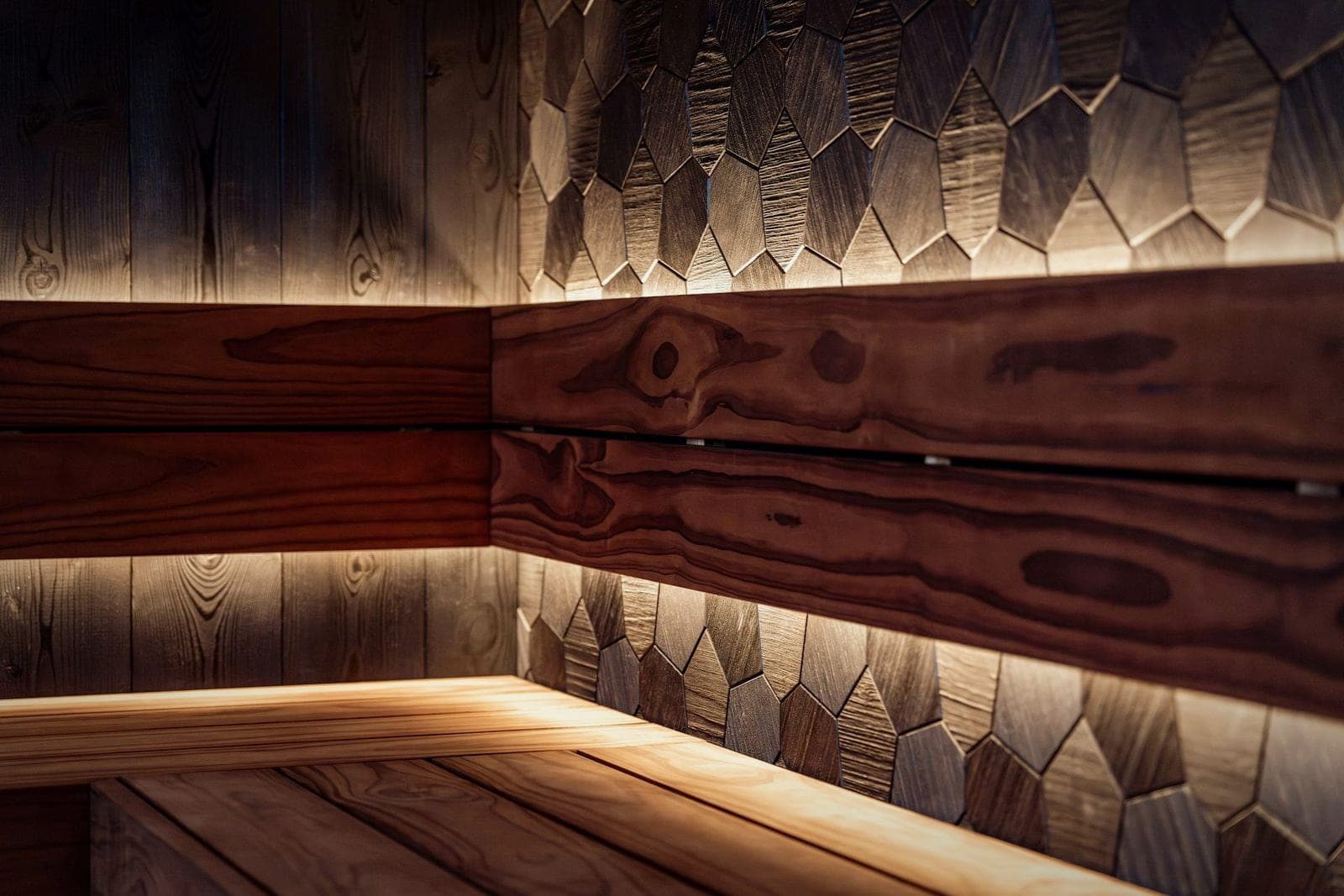 A warm corner of the penthouse